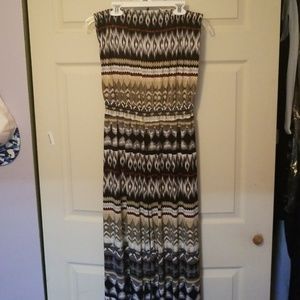Tribal pattern jumpsuit